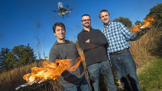 Oh Crap, Some Dudes Invented a Flame-Throwing Drone